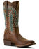 Image #1 - Ariat Women's Beaumont Performance Western Boots - Square Toe, Brown, hi-res