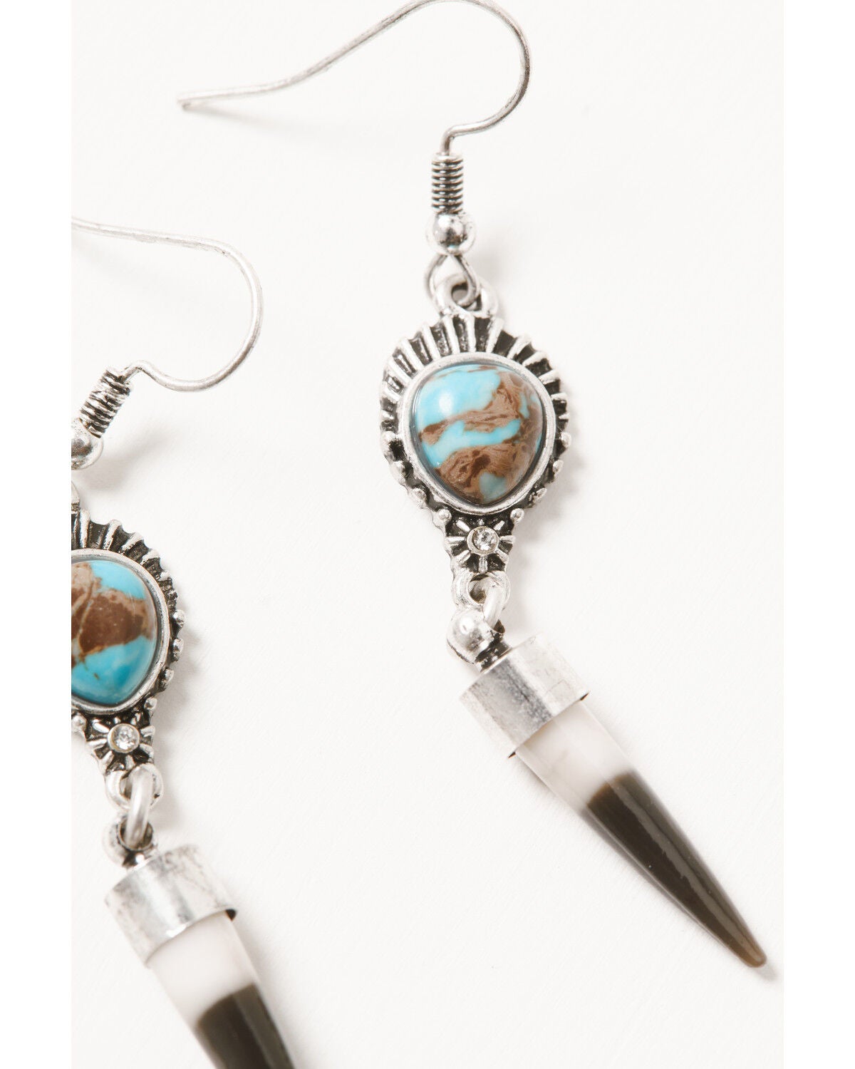 Image #3 - Idyllwind Women's Crescent Threader Earring Set - 5 Piece, Silver, hi-res