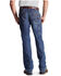 Image #2 - Ariat Men's FR M4 Medium Wash Relaxed Workhorse Bootcut Jeans - Big, Grey, hi-res
