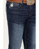 Cinch Men's Ian Medium Wash Slim Boot Performance Stretch Denim Jeans, Indigo, hi-res