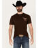Image #4 - Coors Men's Banquet Logo Short Sleeve Graphic T-Shirt, Brown, hi-res