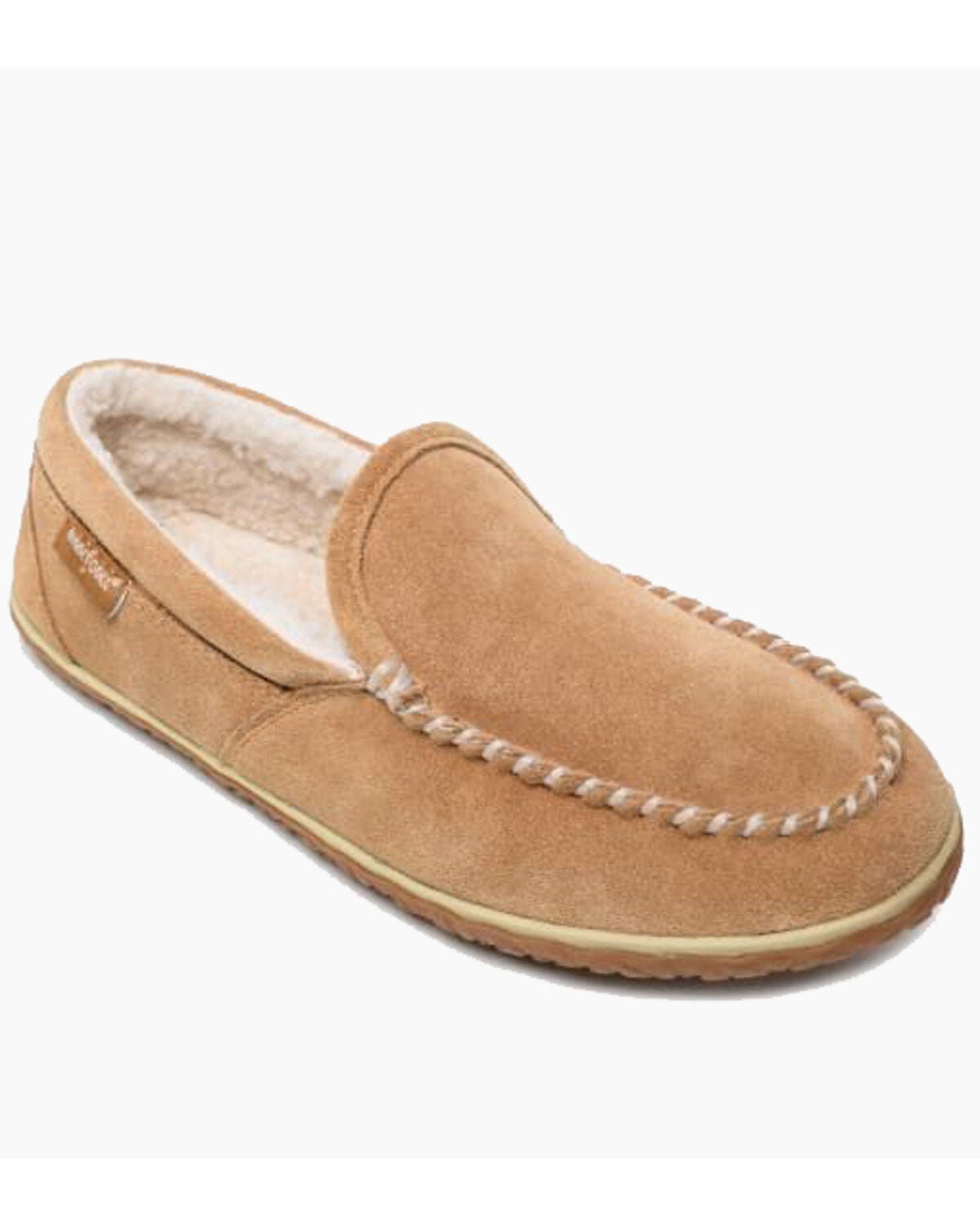 Minnetonka Men's Tilden Slippers, Red, hi-res