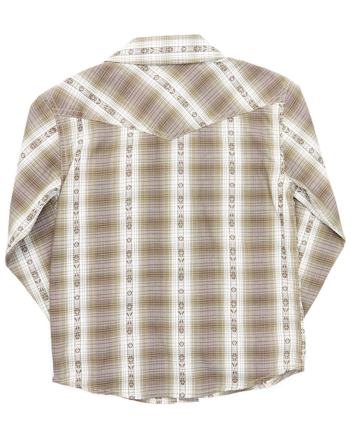 Image #3 - Cody James Toddler Boys' Lanyard Stripe Long Sleeve Snap Western Shirt, , hi-res