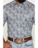 Image #3 - Cody James Men's Zeke 2.0 Paisley Print Short Sleeve Button-Down Stretch Western Shirt, Blue, hi-res