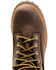 Hawx Men's 8" Waterproof Logger Boots - Steel Toe, Dark Brown, hi-res