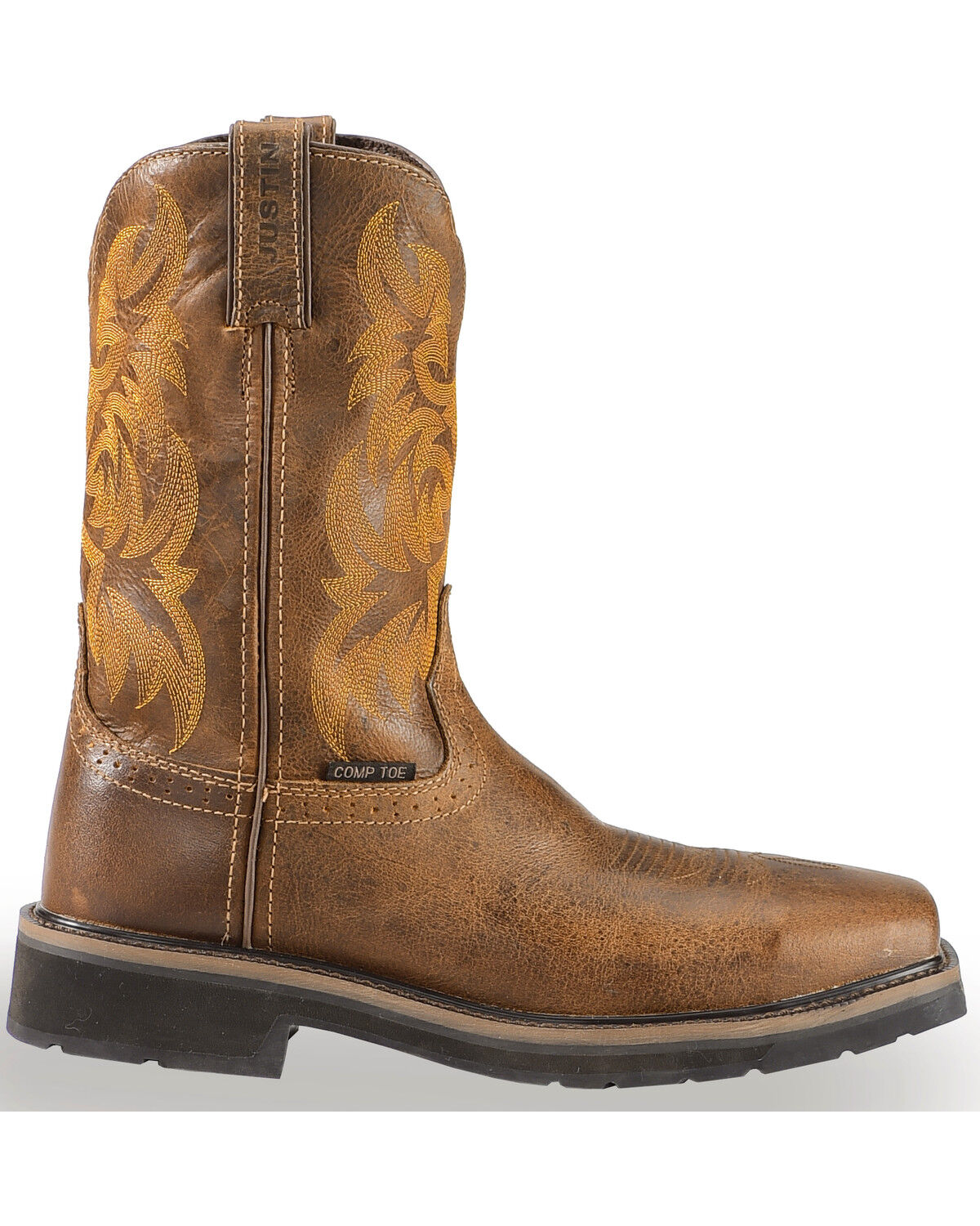 Justin Men's Stampede Handler Electrical Hazard Work Boots