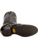 Image #5 - Justin Uniform Western Boots - Round Toe, Black, hi-res