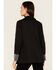 Image #4 - Revel Women's Rhinestone Cuff Blazer, Black, hi-res