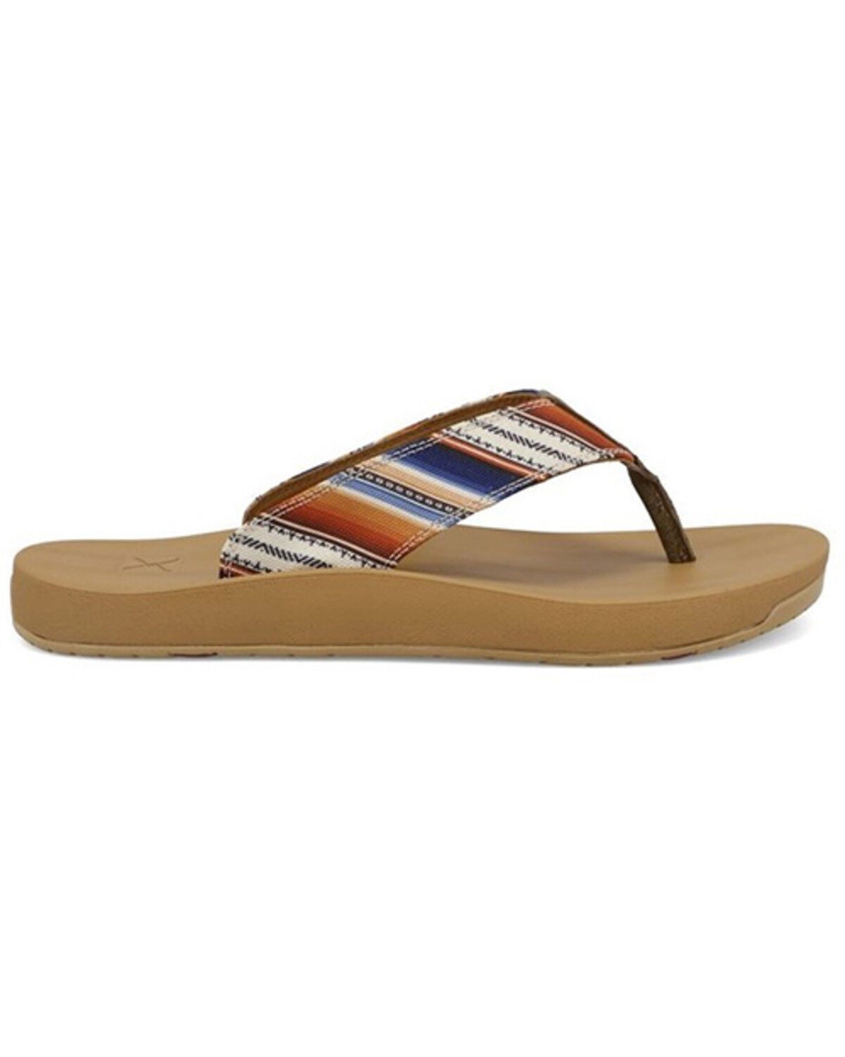 Hooey by Twisted X Flip Flops, Multi, hi-res