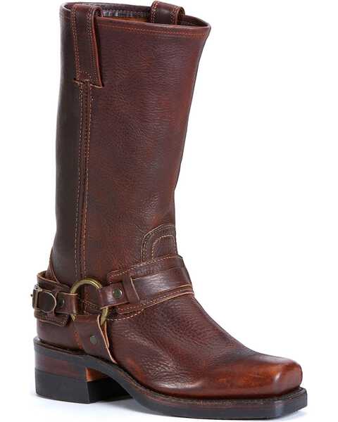 Image #1 - Frye Women's Belted Harness Boots - Square Toe, , hi-res