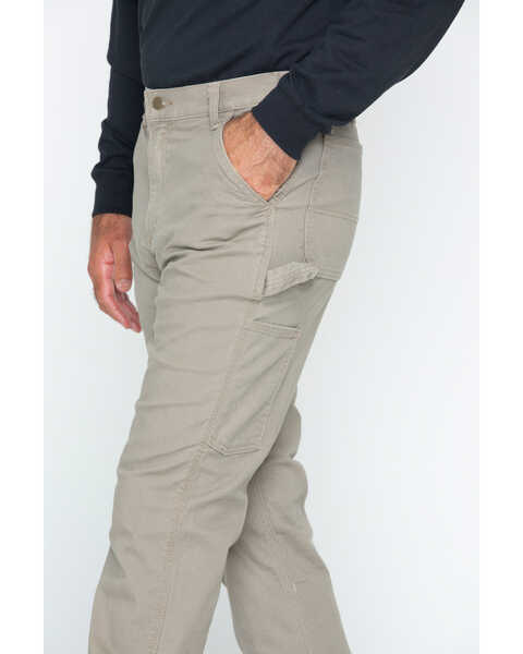 Image #4 - Carhartt Men's Rugged Flex Work Pants, Tan, hi-res