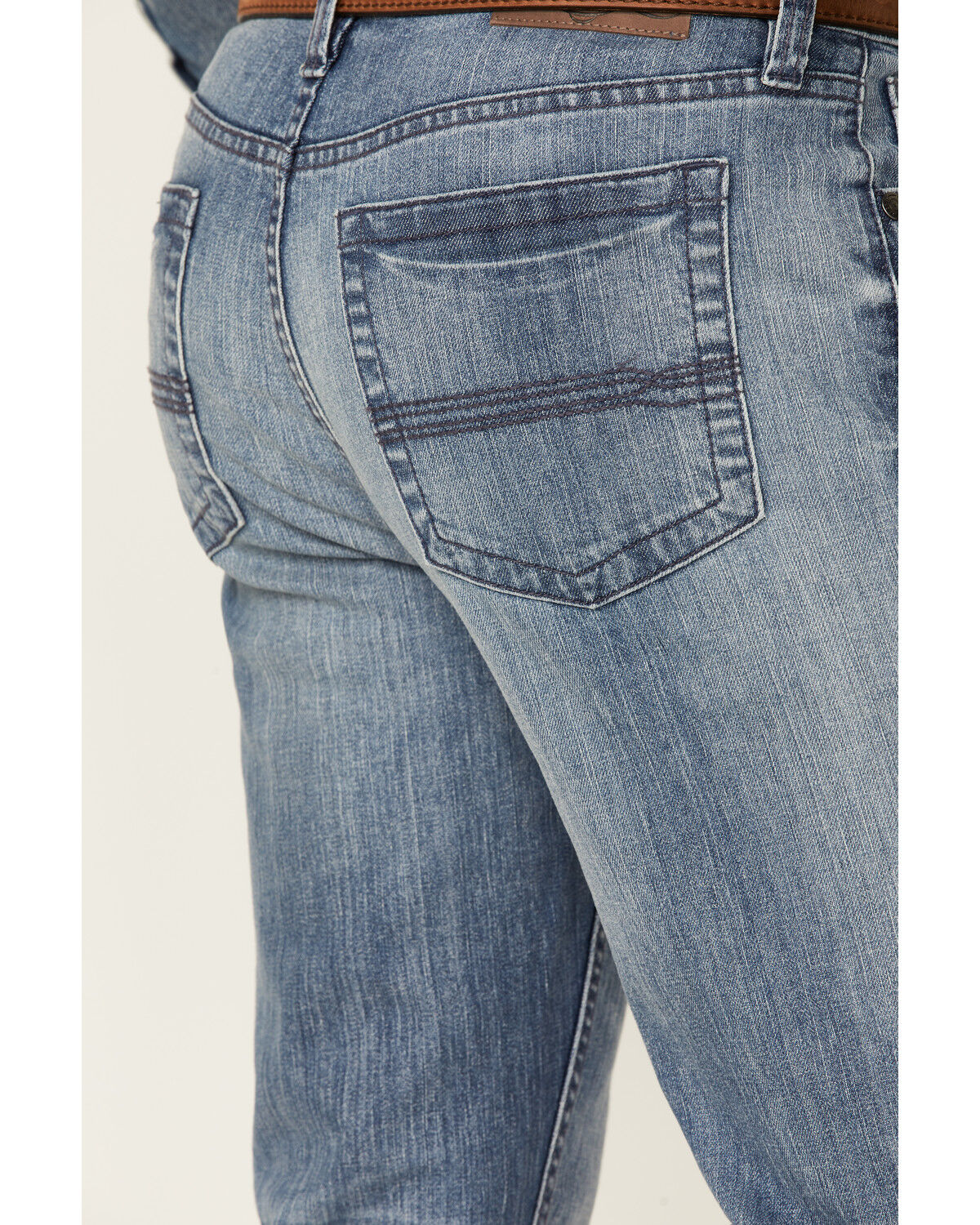 Image #4 - Cody James Men's Buckskin Wash Jackson Slim Straight Stretch Denim Jeans - Tall, Blue, hi-res