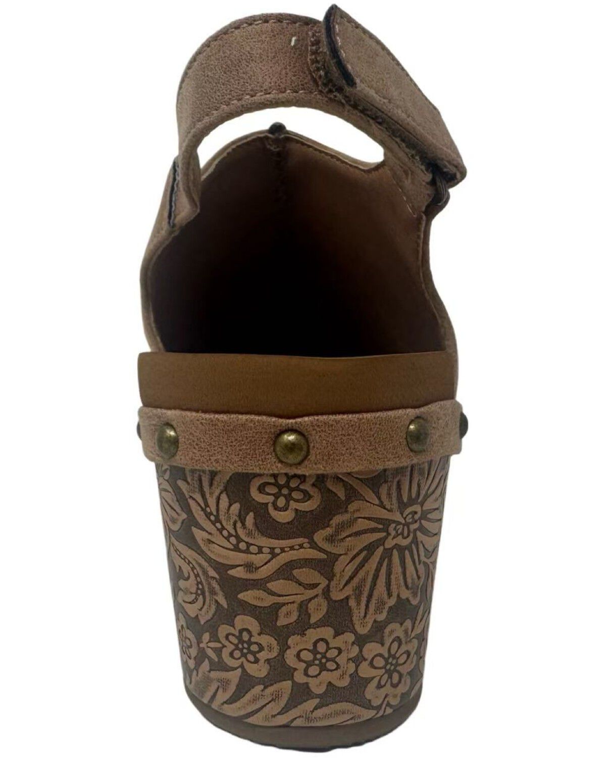 Image #5 - Very G Women's Miranda Wedge Shoes, Nude, hi-res