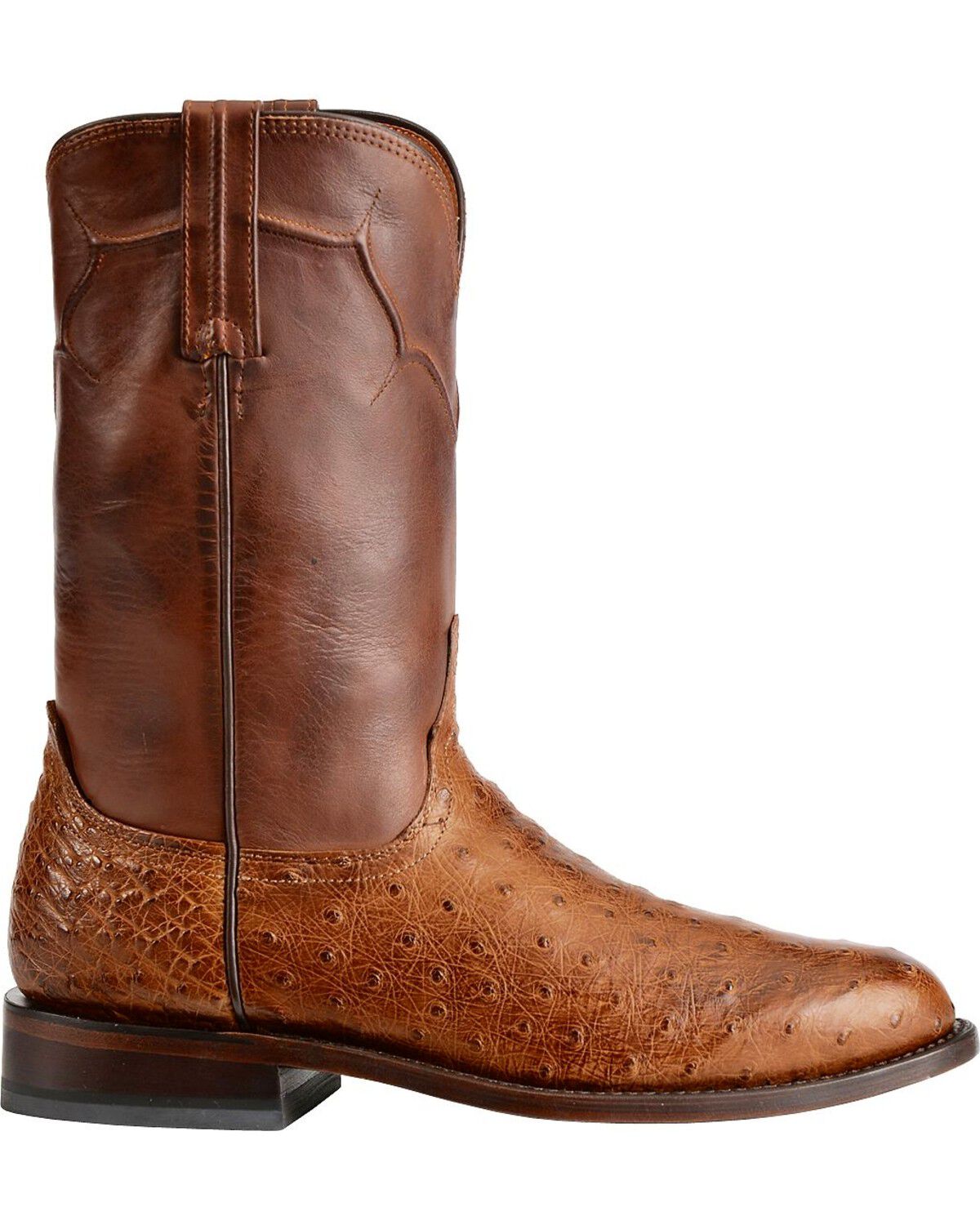 lucchese full quill ostrich