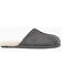 UGG Men's Scuff Suede House Slippers, Dark Grey, hi-res