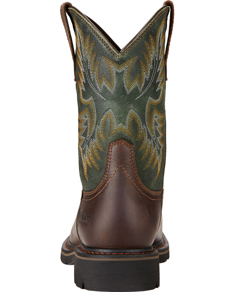 ariat men's sierra work boots