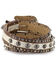 Image #3 - Angel Ranch Women's Hair-On Hide Concho Belt, Brown, hi-res