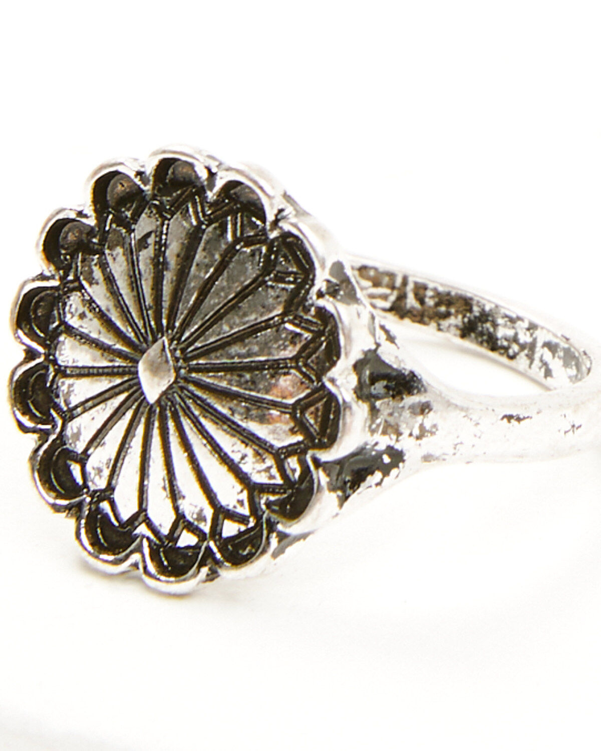 Image #2 - Shyanne Women's Bisbee Falls Thunderbird 5-Piece Ring Set, Silver, hi-res
