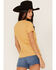 Bandit Women's Steer Head Graphic Tee, Mustard, hi-res