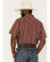 Cody James Men's Guerrero Stripe Snap Western Shirt , Burgundy, hi-res