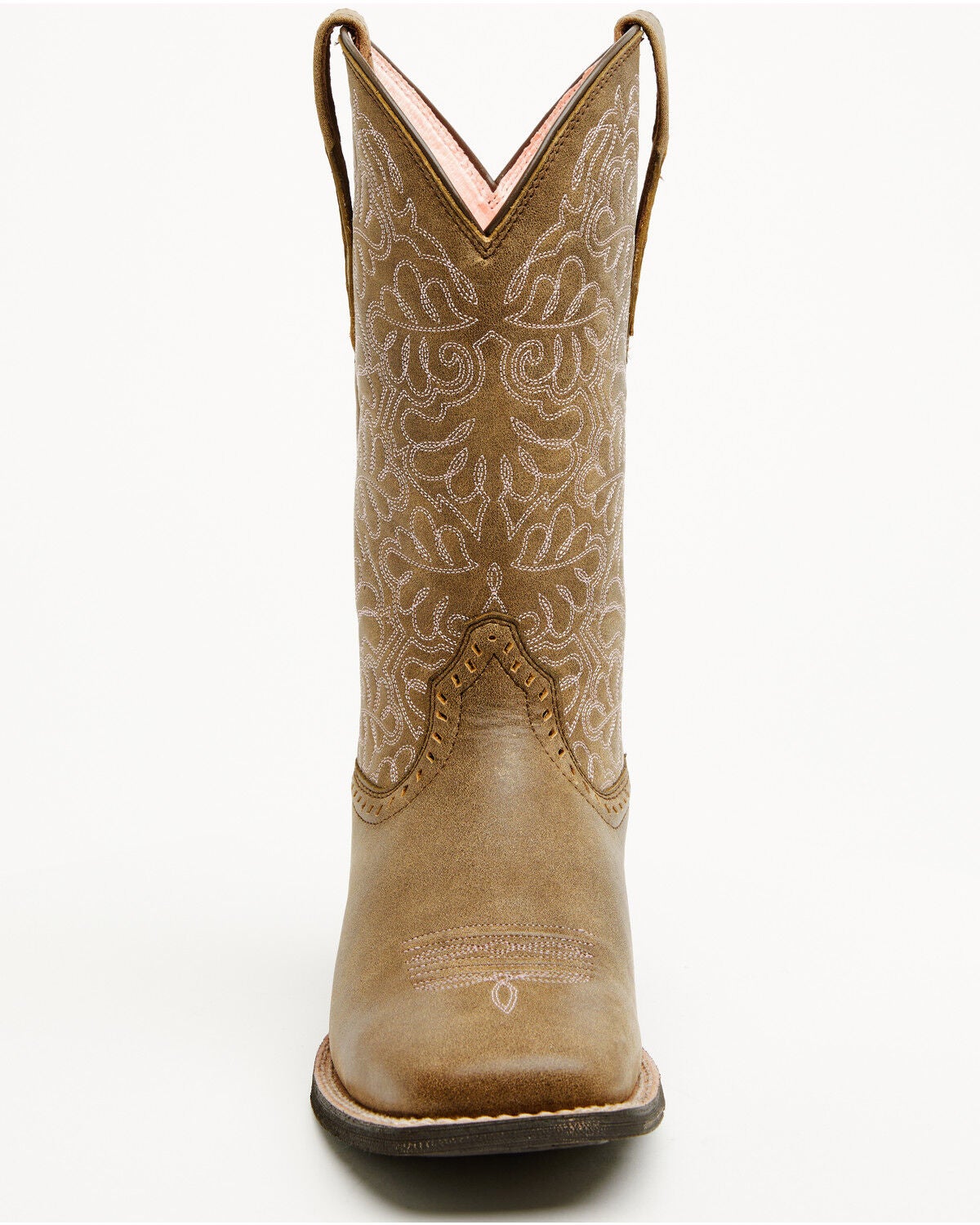 thumbnail image 2 of Ariat Women's Round Up Remuda Western Boot Naturally Dark Brown – Los 2 of 14