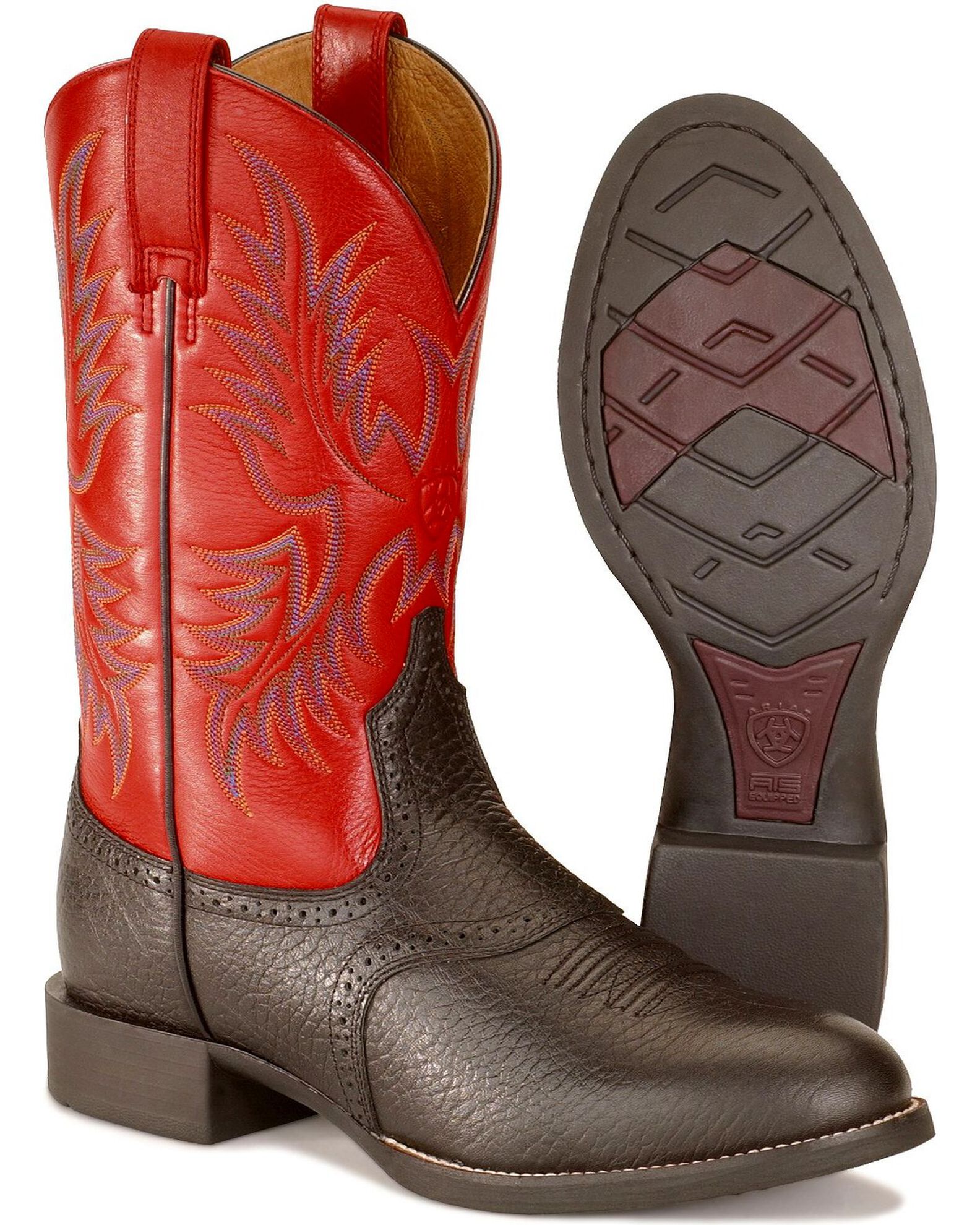 Ariat Men's Heritage Western Performance Boots - Round Toe