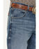 Image #2 - Wrangler Retro Men's Harris Medium Wash Relaxed Bootcut Stretch Denim Jeans, Medium Wash, hi-res
