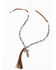 Image #2 - Shyanne Women's Slate Sparkle Druzy Cross Tassel Necklace, Slate, hi-res