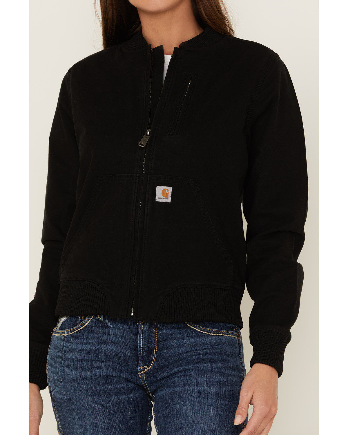Image #2 - Carhartt Women's Crawford Bomber Jacket, , hi-res