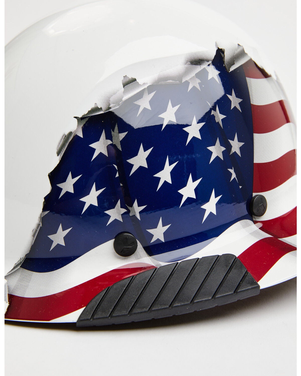 Image #2 - Lift Safety DAX American Flag Full Brim Hard Hat, Red/white/blue, hi-res