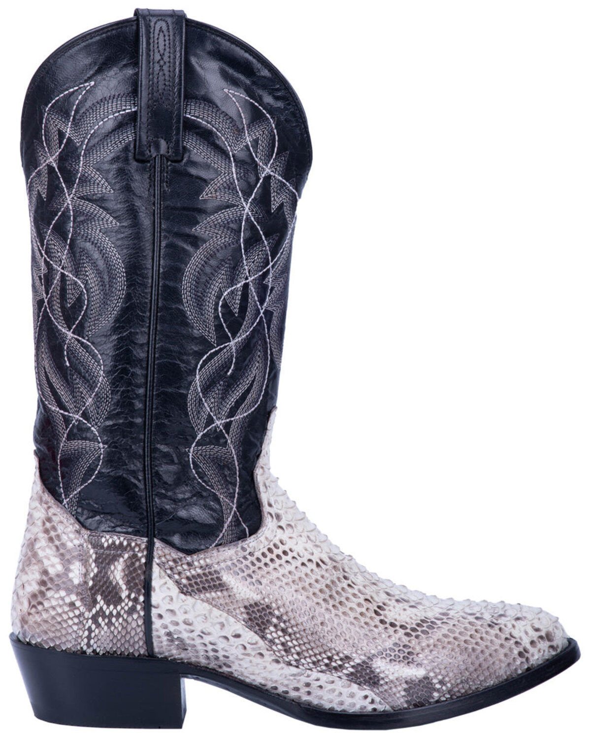 Image #2 - Dan Post Men's Manning Western Boots - Round Toe, Python, hi-res
