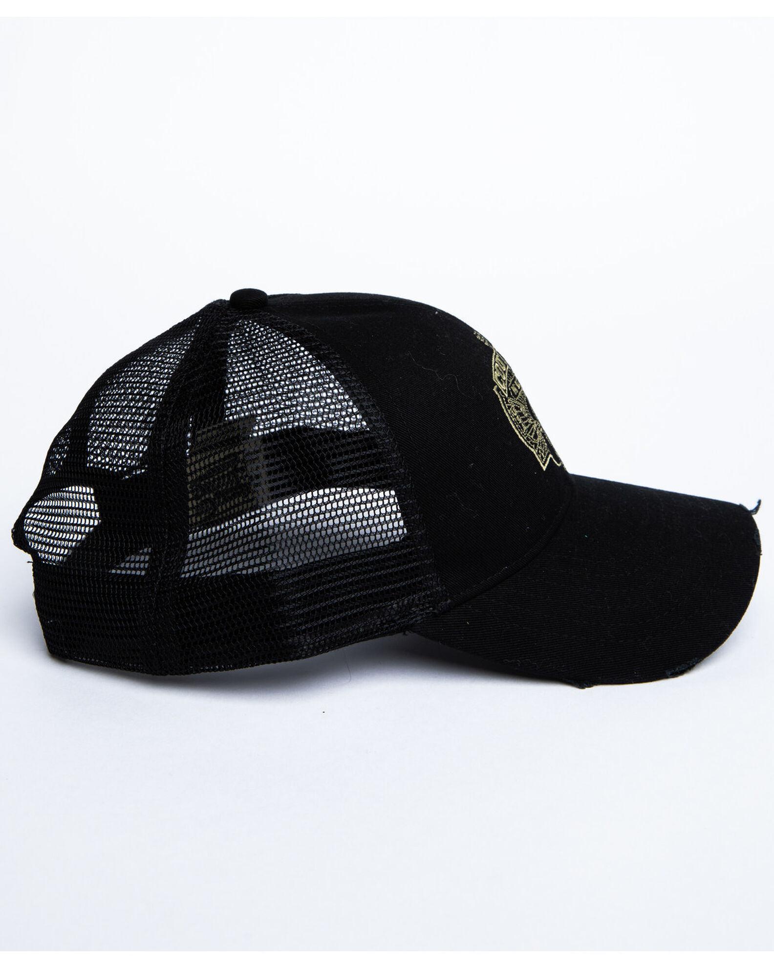 Image #3 - Moonshine Spirit Men's Country Music Guitar Embroidered Ball Cap, Black, hi-res