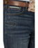 Image #2 - Cody James Men's Gunmetal Wash Yukon Relaxed Straight Concealed Carry Stretch Denim Jeans, Dark Wash, hi-res