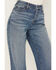 Cleo + Wolf Women's Medium Wash High Rise Loose Distressed Jeans, Medium Wash, hi-res