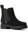 Image #1 - Ariat Women's Wexford Lug Waterproof Chelsea Boots - Round Toe, Black, hi-res