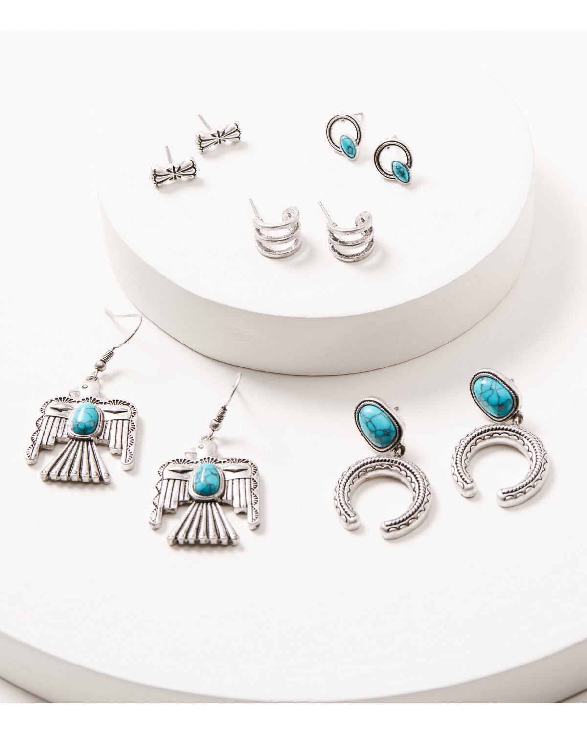Idyllwind Women's Woodstock Earring Set - 6 Piece, Turquoise, hi-res
