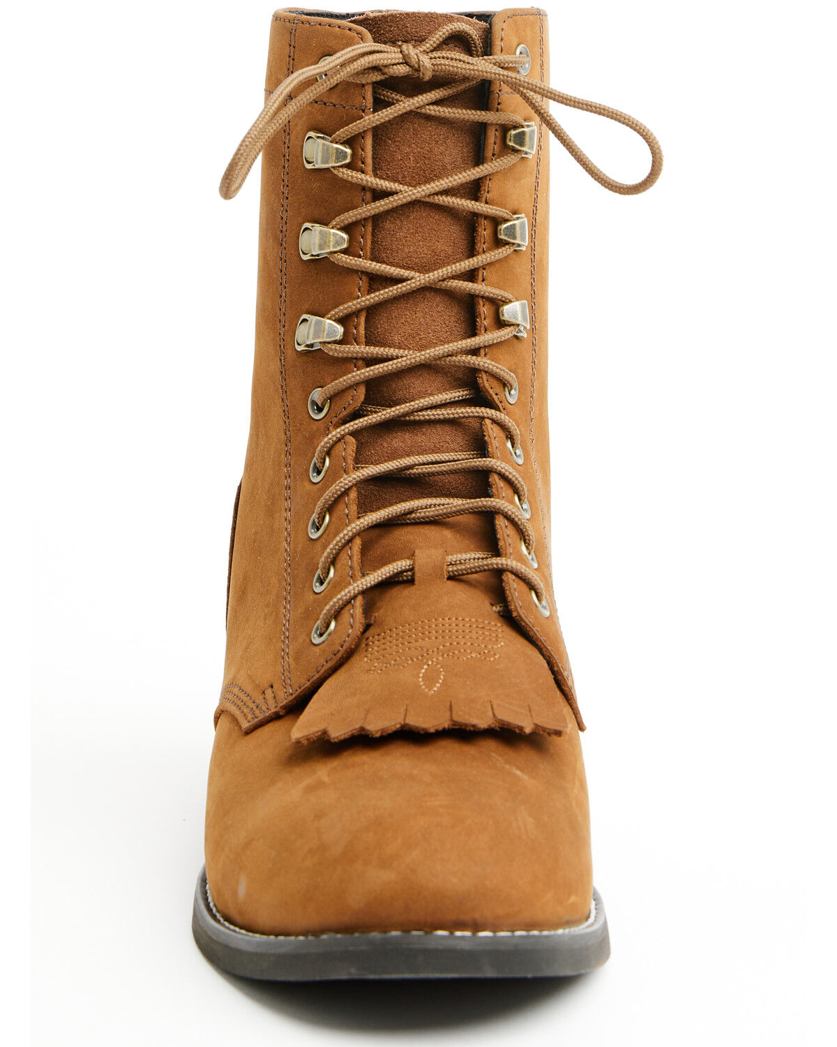 Image #4 - Cody James Men's Highland Distressed Lace-Up Boots - Round Toe, Brown, hi-res