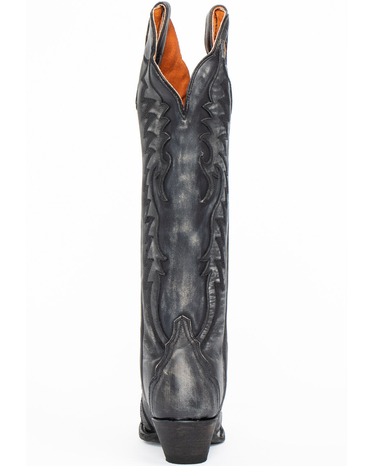 Image #5 - Dan Post Women's Hallie Western Boots - Snip Toe, Black, hi-res