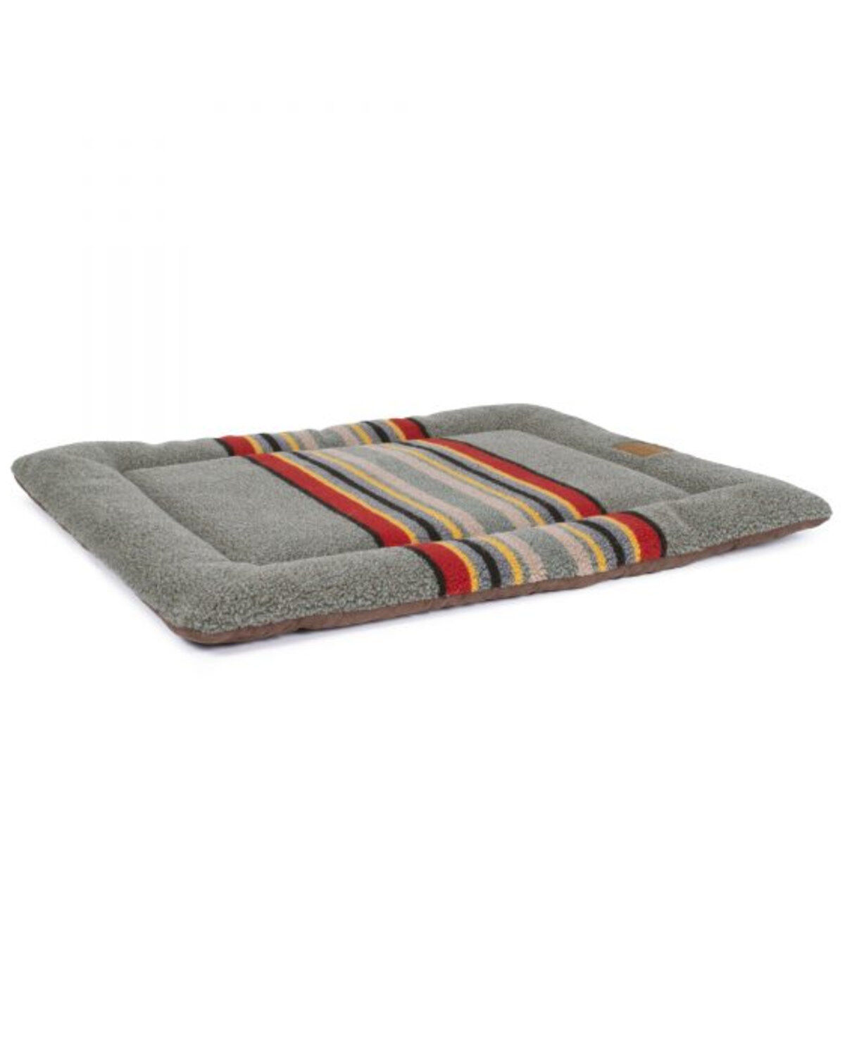 Image #2 - Pendleton Pet Vintage Camp Comfort Cushion - Large, Heather Green, hi-res