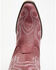 Image #6 - Roper Women's Raspberry Riley Vintage Western Boots - Snip Toe, Red, hi-res