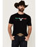 Image #1 - Kimes Ranch Men's Semana Mexico Logo Short Sleeve Graphic T-Shirt, Black, hi-res