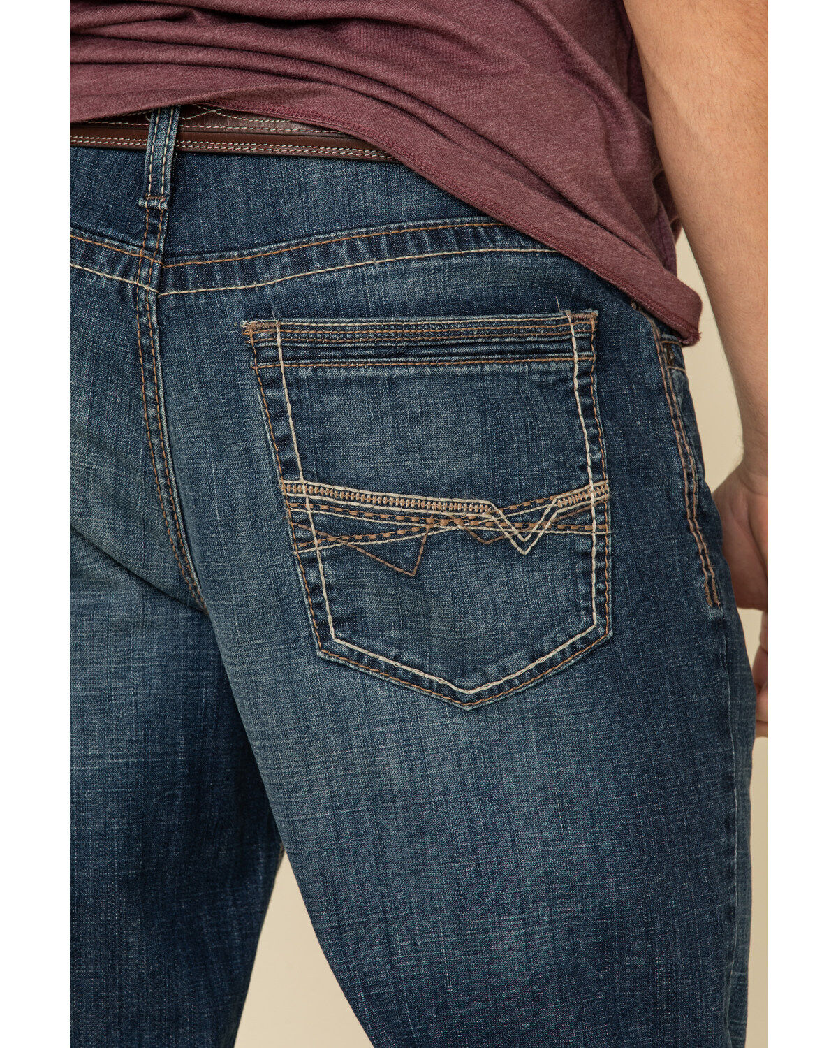 Image #4 - Cinch Men's Grant Performance Medium Relaxed Bootcut Jeans, , hi-res