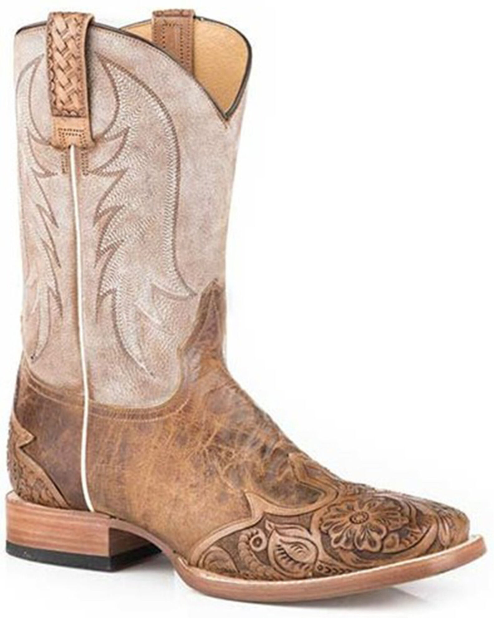 Mens wingtip sale cowboy boots