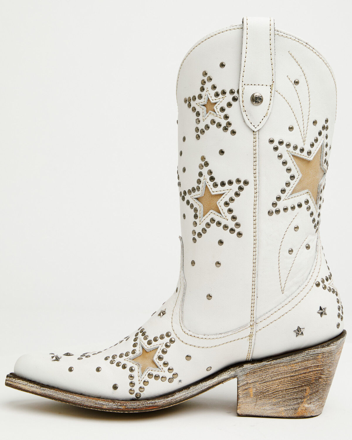 Image #3 - Liberty Black Women's Calypso Western Boots - Snip Toe, White, hi-res