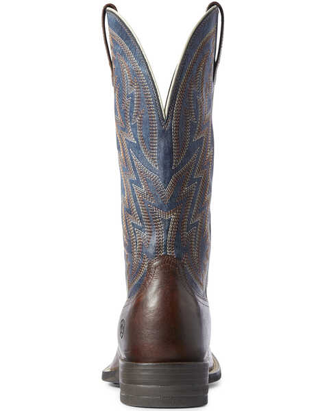 Image #3 - Ariat Men's Dynamic Brown Western Boots - Broad Square Toe, , hi-res