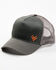 Image #1 - Hawx Men's Logo Ball Cap, Grey, hi-res