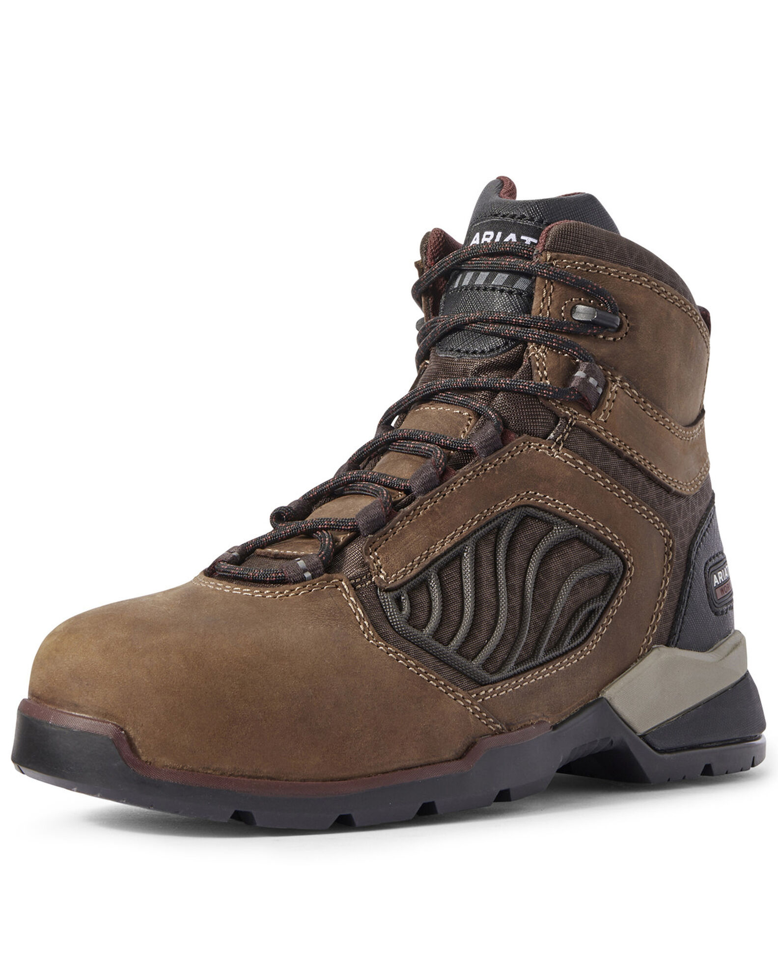 Ariat women's lace up work deals boots