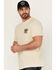 Image #2 - Brixton Men's Battle Logo Short Sleeve Graphic T-Shirt, , hi-res