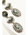 Image #2 - Shyanne Women's Antique Silver Concho Drop Earrings, Silver, hi-res