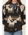 Image #3 - Ariat Women's Southwestern Print 1/4 Zip Pullover, Black, hi-res